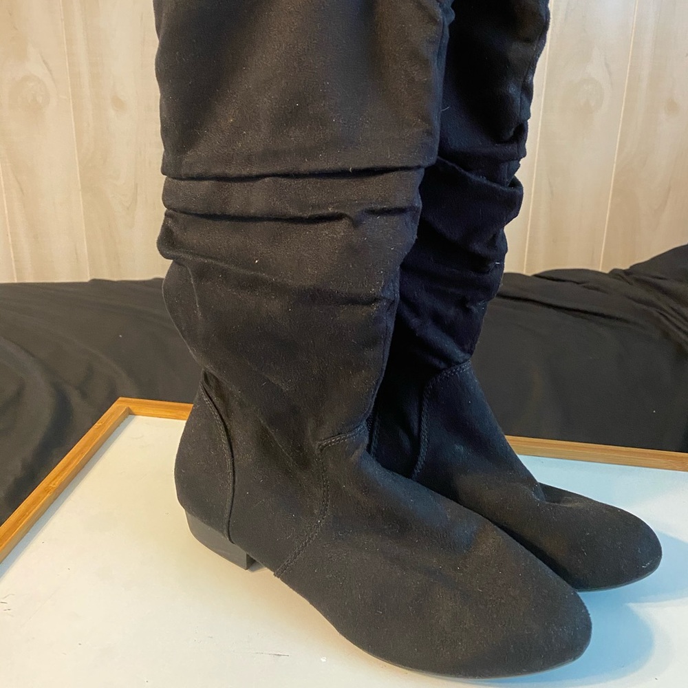 Lower East Side Black Mid-calf Boots
